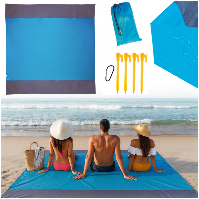Aga Plážová rohož vodotesná kempingová deka 210X200