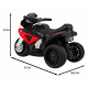 BMW S1000 RR Mini motorka na batérie pre deti Červená + 3 kolesá + zvuky + LED dióda