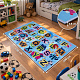 Aga4Kids Detský koberec s abecedou a zvieratkami 100×50 cm