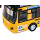 Kovový dvojposchodový autobus ZA2094 - žltý