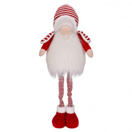 Vianočný škriatok teleskopické nohy svietiaci - 87 cm