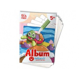 SABBIARELLI Pieskové omaľovánky Morské zvieratá 5+