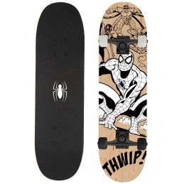 VELKÝ DŘEVĚNÝ SKATEBOARD SPIDERMAN BEYOND