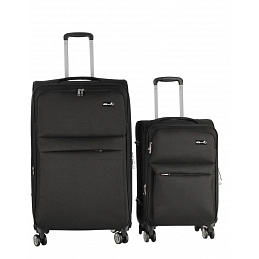 Aga Travel Sada cestovních kufrů, vel. L + S Černá 6CZ024 - II. JAKOST