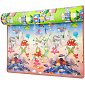 Aga4Kids Detská penová hracia podložka 150x180 cm MR105