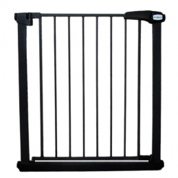 BRÁNKA ZABEZPEČUJÚCA S0 ČIERNA na schody, dvere 79-83,5 cm rozpieracia ochranná