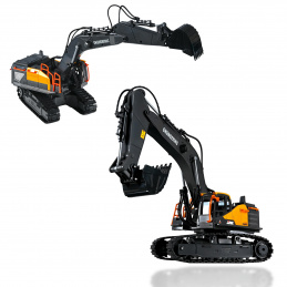 B5C1 R/C KOPARKA ZDALNIE STEROWANA BLACK  DIGGER