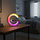 Aga RGB LED Lampa 5v1 s bezdrôtovou nabíjačkou Biela