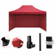 Aga Nožnicový stánok PARTY 3x4,5m Vínový