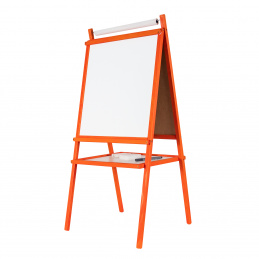 Aga4Kids Detská obojstranná tabuľa TEDDY MOP 4v1