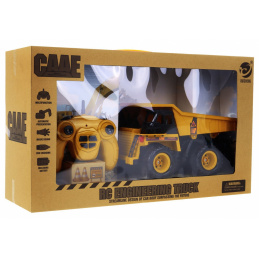 Diaľkovo ovládaný sklápač pre deti 3+ Pohyblivý sklápač + zvuky + príslušenstvo