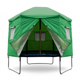 Aga Stan na trampolínu 305 cm (10 ft) Tmavo zelený