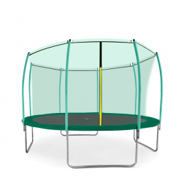 Aga SPORT FIT Trampolína 366 cm Dark Green + vnútorná ochranná sieť