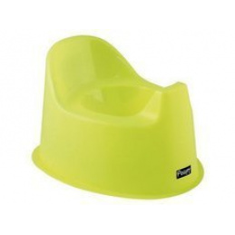 Anatomický nočník so zástenkou 12m+ POUPY Zelený