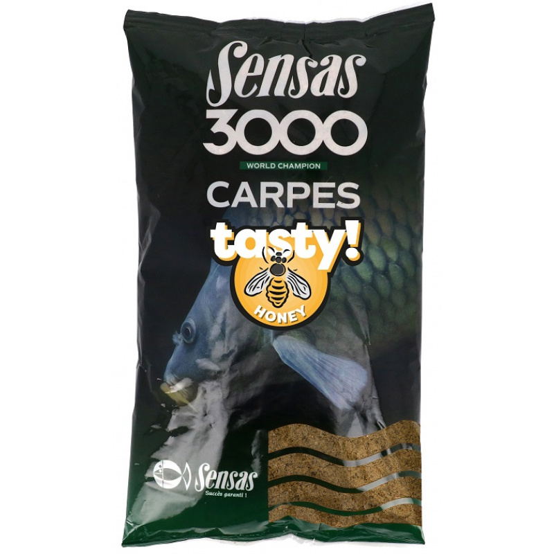 Sensas Kŕmna zmes 3000 Carp Tasty Honey 1kg