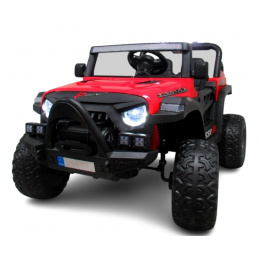 AUTO X16 R-SPORT Červené Auto na batériu EVA KOŽA Diaľkový ovládač Lítium-iónová batéria