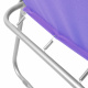 Linder Exclusiv Skladacie kreslo CS1004 Fialové