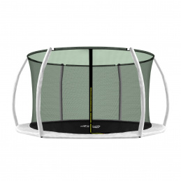 Aga Vnútorná ochranná sieť 430 cm na 6 tyčí Tmavozelená (kruh)