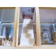 Aga MDF Domček pre bábiky s nábytkom 78cm LED Čierny