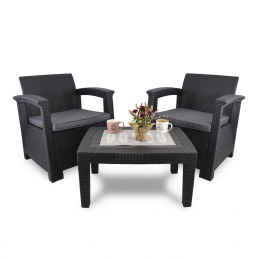 Aga Záhradná ratanová súprava DSC1003