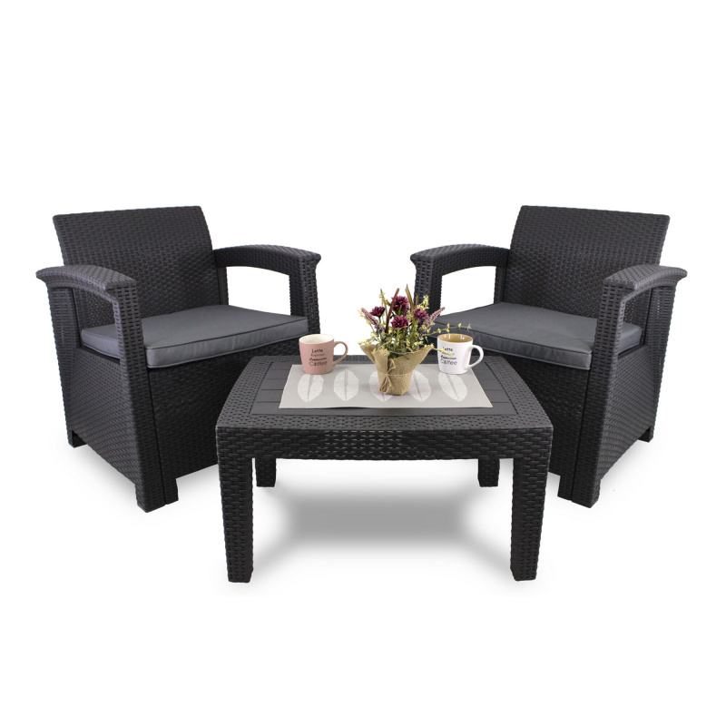 Aga Záhradná ratanová súprava DSC1003