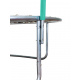 Aga SPORT FIT Trampolína 430 cm Dark Green + vnútorná ochranná sieť
