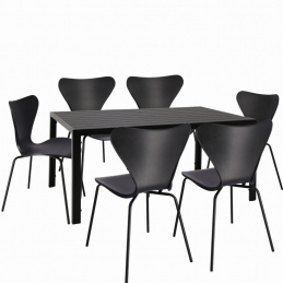 Záhradná zostava stôl + 6 stoličiek TAMOE