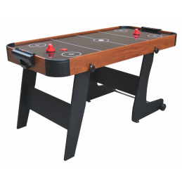 Detský stôl na vzdušný hokej + MDF stôl + Air Hockey rodinná hra hnedá 152x74x80cm