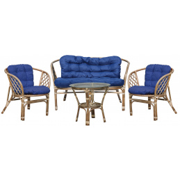 Aga Ratanová zostava BAHAMA Grey Dark Blue
