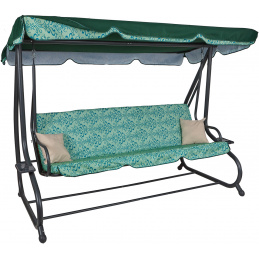Aga Záhradná hojdačka XXXL COMFORT LUX Prestige Green