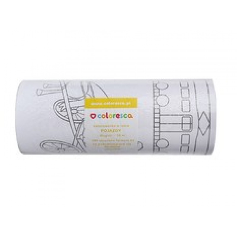 COLORESCA Omaľovánky v úlohe Vozidlá 1+
