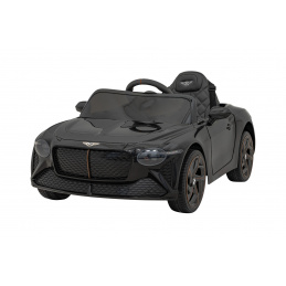 Bentley Bacalar batériové auto pre deti čierne + diaľkové ovládanie + EVA + pomalý štart + LED audio
