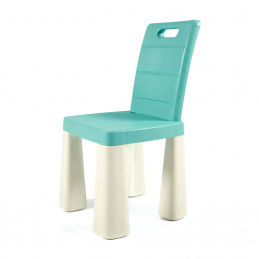 Doloni Detská plastová stolička Modrá/Biela