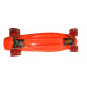Aga Frisbee skateboard LED kolieska oranžová