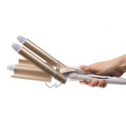 Keramická trojkulma, 45 W Bielo-béžová ISO 14186