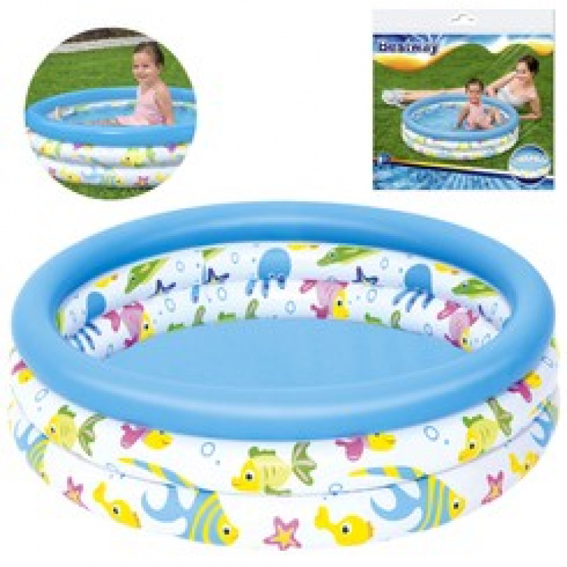 Bestway Nafukovací detský bazén 102cm 51008