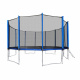Aga SPORT PRO Trampolína 500 cm Modrá + ochranná sieť + rebrík + vrecko na obuv