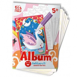 SABBIARELLI Pieskové omaľovánky Magic World 5+