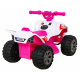 Najrýchlejšia batériová štvorkolka pre deti Ružová + 25W motor