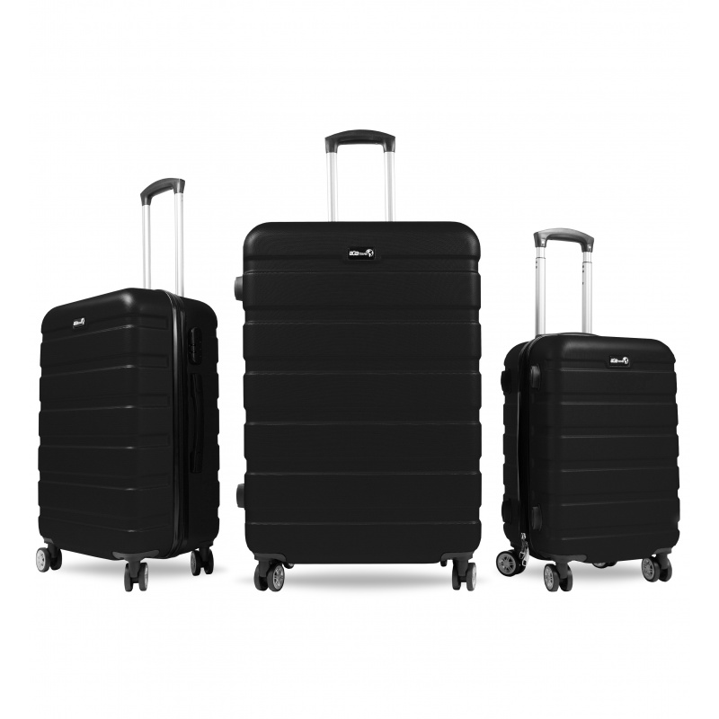 Aga Travel Sada cestovných kufrov MR4650 Čierna