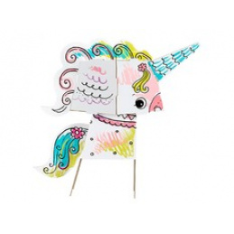 MONUMI 3D Omaľovánky Jednorožec 3+