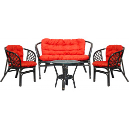 Aga Ratanová zostava BAHAMA Black Red