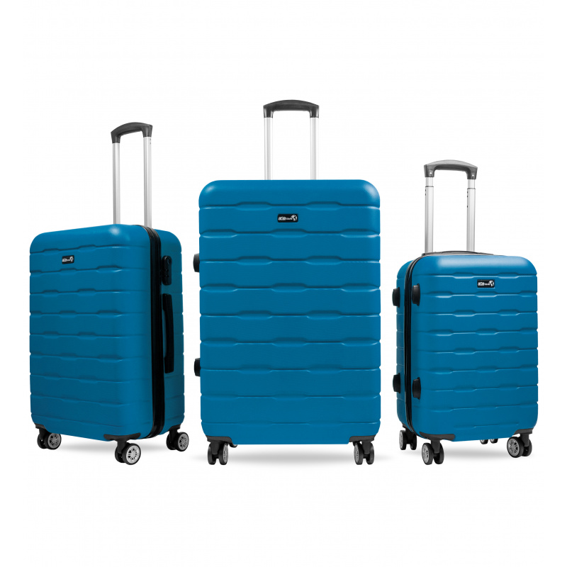 Aga Travel Sada cestovných kufrov MR4658 Tmavo Tyrkysová