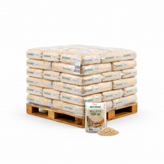 Drevené pelety TOP ENplus A1 525 kg