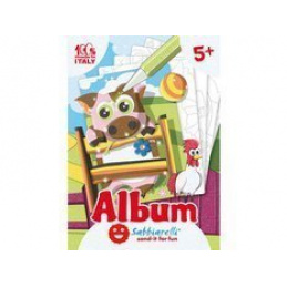 SABBIARELLI Pieskové omaľovánky Zvieratá v prírode 5+