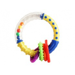 POUPY Hryzátko s chrastítkom 4m+