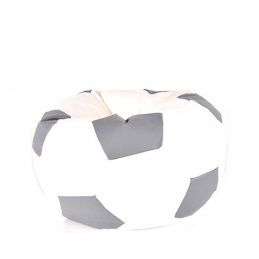 Aga Sedacie vankúš BALL XXXL Šedá - Biela