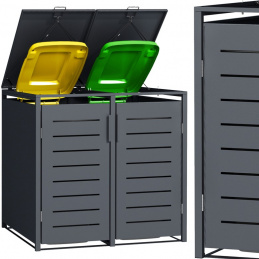 Kryt pre 2 odpadkové koše