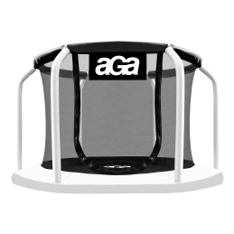 Aga Ochranná sieť 150 cm na detskú trampolínu Čierna