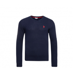 U.S. Polo Assn Sveter V-Neck Navy